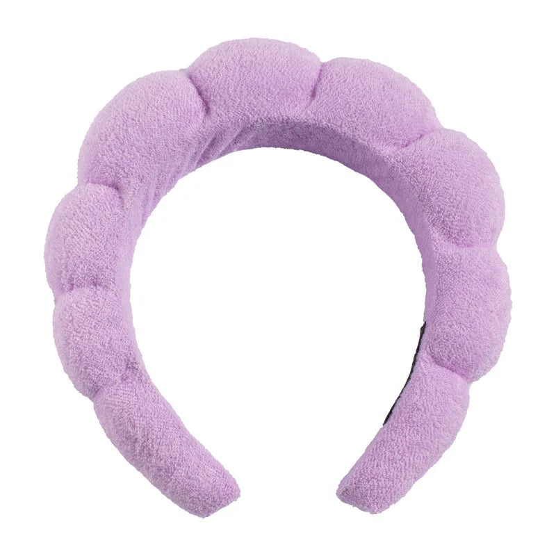 Multifunction Sponge Headband For Face Washing, Makeup Removal & Shower Hair Band