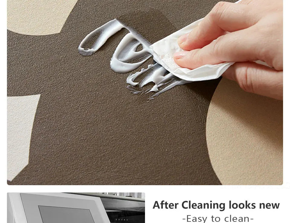 Kitchen Rug Super Absorbent Kitchen Mat for Floor Non-slip Rugs Bathroom Mat Washable Kitchen Carpet