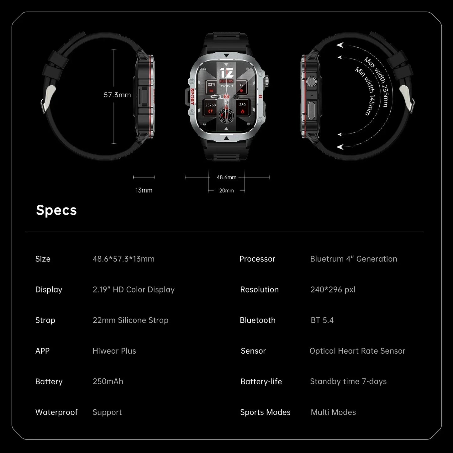 Xiaomi Military Smart Watch