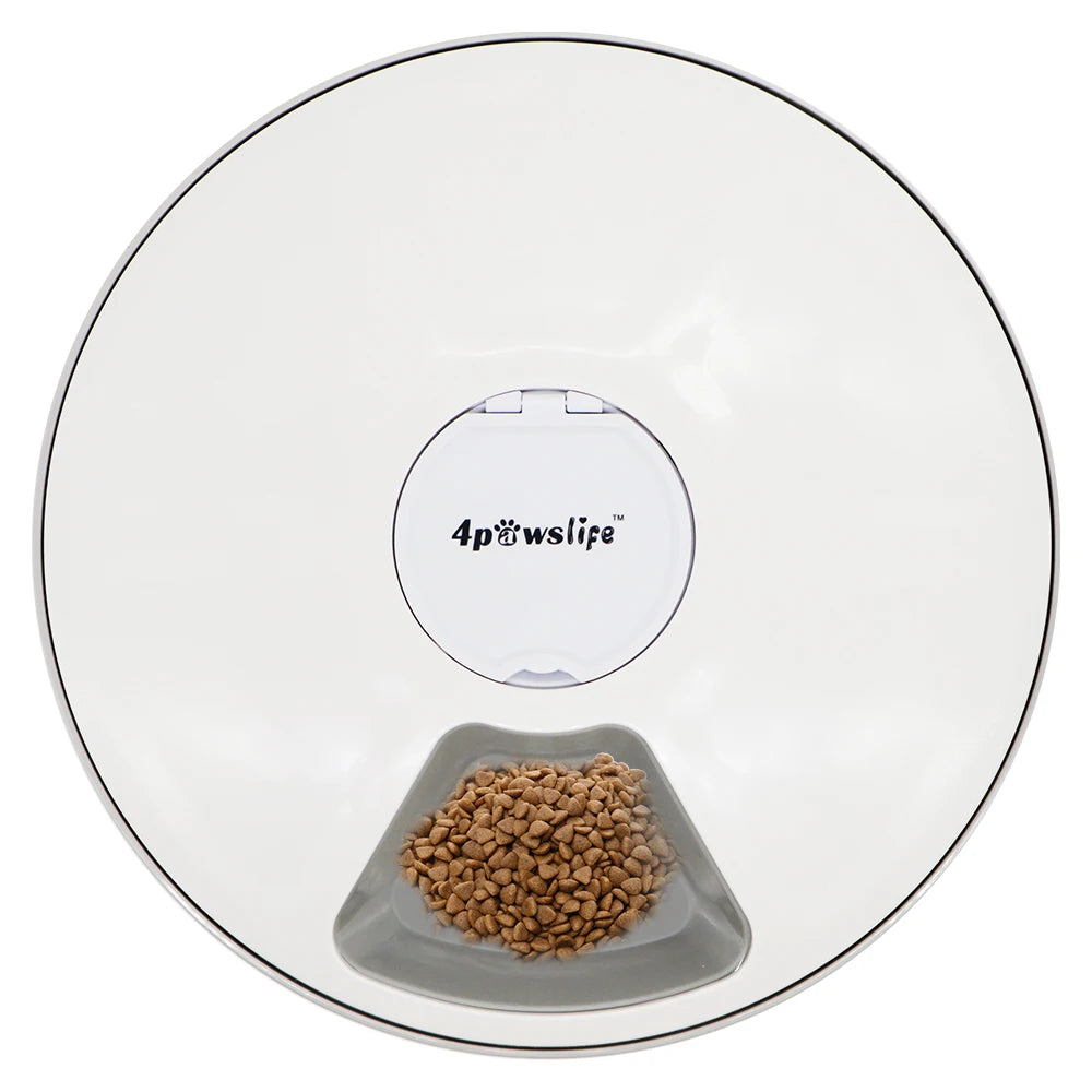 Automatic Pet Feeder with Timer & Voice Recorder – Portion Control Food Dispenser for Dogs & Cats