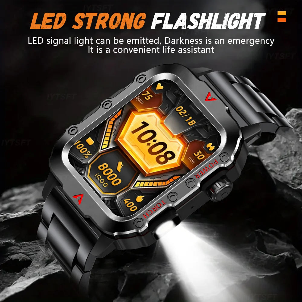 LAXASFIT LED Bluetooth Smartwatch