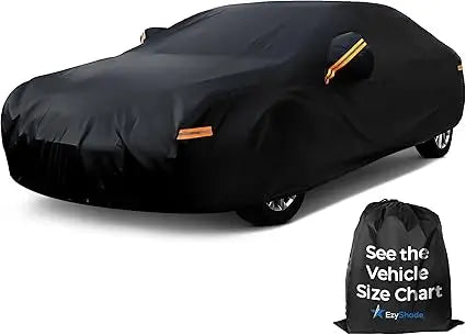 10-Layer Car Cover Waterproof All Weather - See Vehicle Size-Chart - Car Covers for Automobiles & Car Snow Cover - Full Exterio