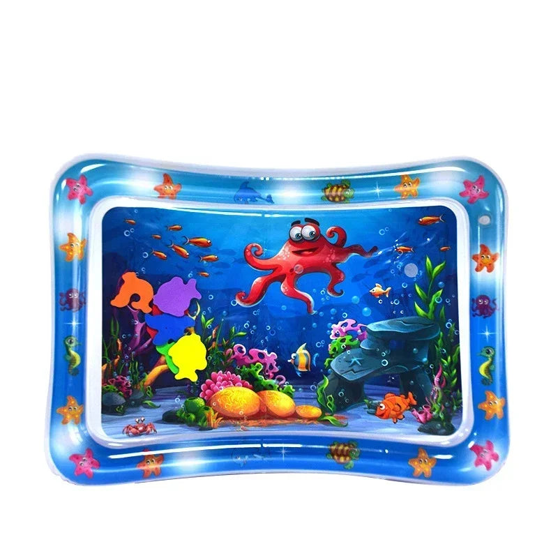 Large Baby Playing Water Mat Inflatable Water Cushion Baby Play Mat Inflatable Tummy Time Mat Early Education Water Cushion
