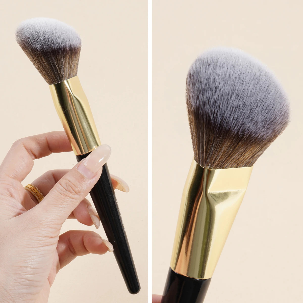 MAANGE 1Pc Angled Foundation Makeup Brush