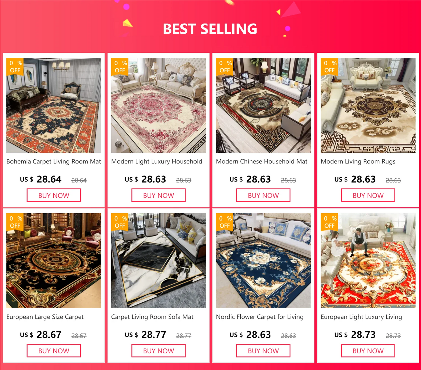Nordic Light Luxury Living Room Rugs Modern Simplicity Style Bedroom Carpet Room Decor Non-slip Floor Mats Big Size 200x300