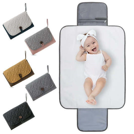 Portable Multifunction Foldable Waterproof Changing Pad Newborn Baby Nappy Changing Mat Changing Pads