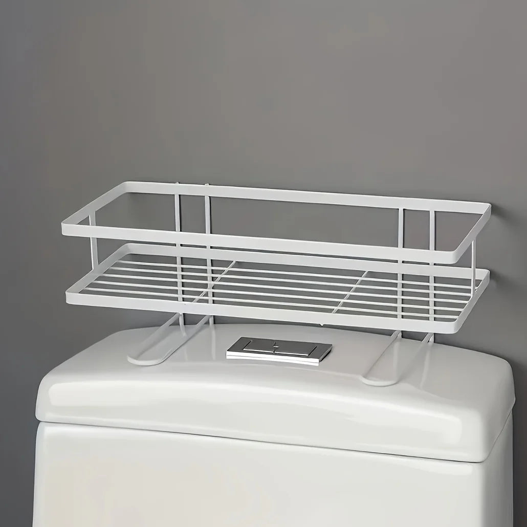 Non Perforated Toilet Storage Rack, Bathroom Miscellaneous Storage Rack, Bathroom Multifunctional Storage Rack, Artifact
