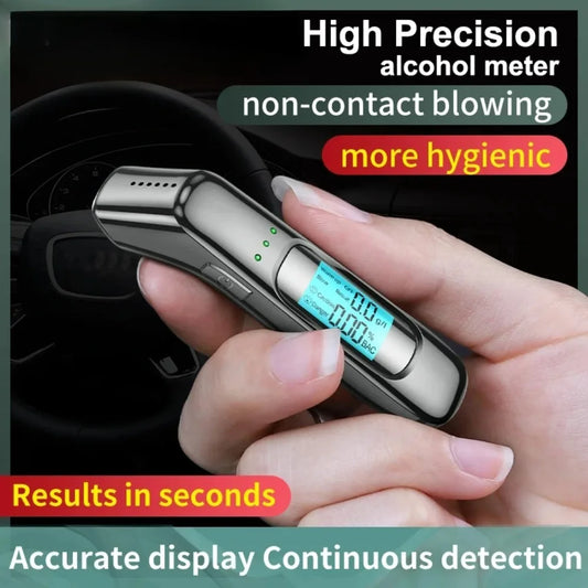 Non-Contact Alcohol Tester LED Digital Display Alcoholmeter Alcohol Tester Accuracy Breathalyzer Diagnostic Tool 2025 NEW