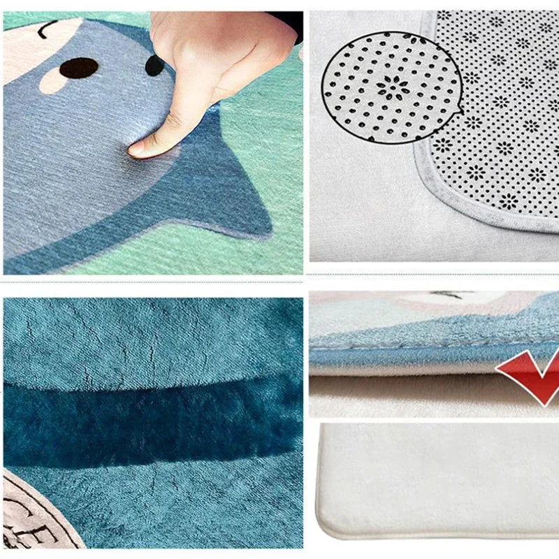 Bathroom Rug I-Initial D Room Floor Carpet for Bedroom Entrance Door Doormat Non Slip Veranda Floor Mat Cool Custom Soft Bathmat
