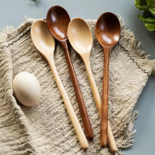 2pcs Wooden Spoon Tableware
