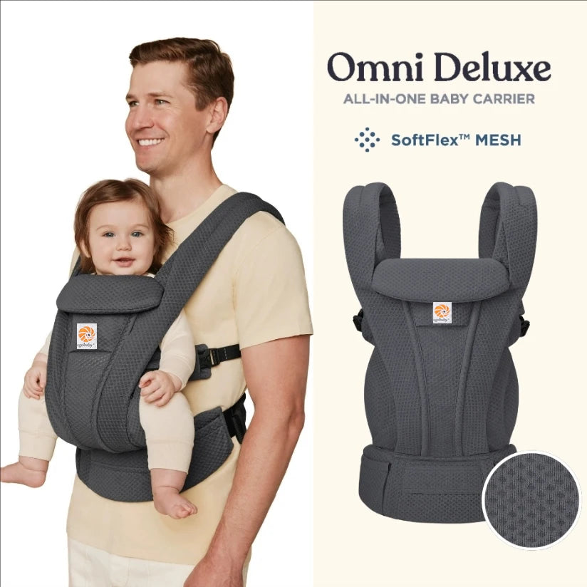 Egobaby Omni Deluxe Baby Carrier Ergonomic Breathable Infant Sling Adjustable Toddler Hip Seat Wrap Newborn Comfortable Baby 360