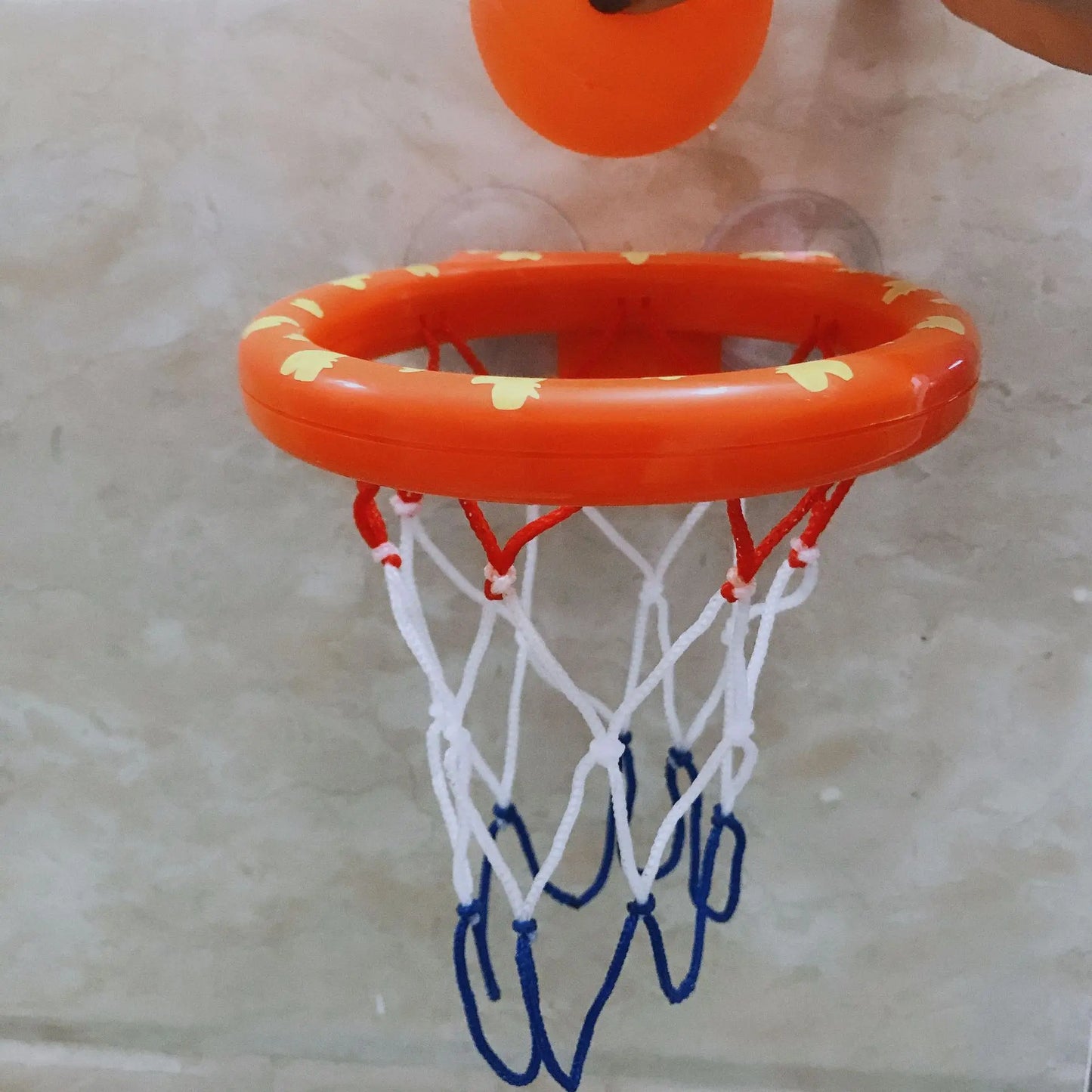 Baby Bath Toy Toddler Boy Water Toys Bathroom Bathtub Shooting Basketball Hoop with 3 Balls Kids Outdoor Play Set Cute Whale