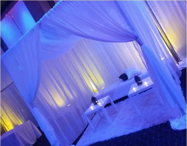 Wedding Decoration Adjustable Pipe Drape Stands Backdrop Event Aluminum Backdrop Stand Pipe
