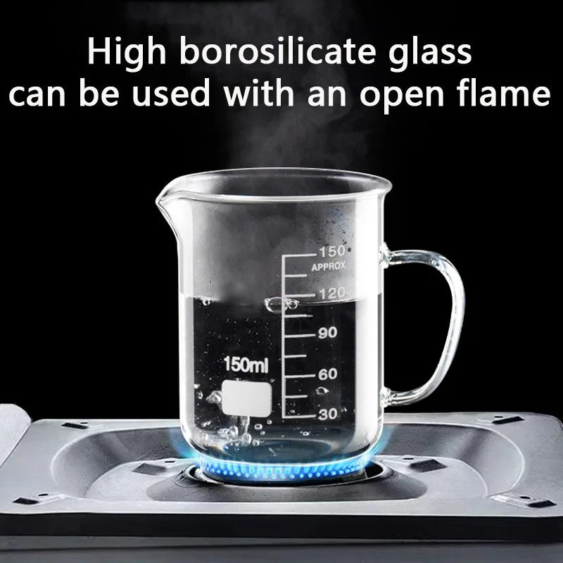 High Borosilicate Heat-resistant Glass Measuring Cup