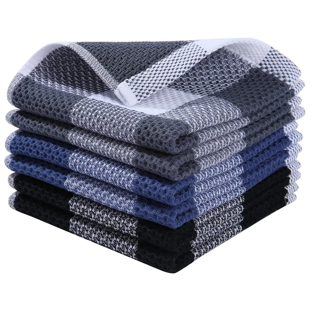 Olanly 100% Cotton Dish Cloth Towels