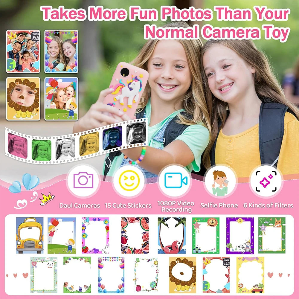 Children Phone Camera  And Mp3 Music Player