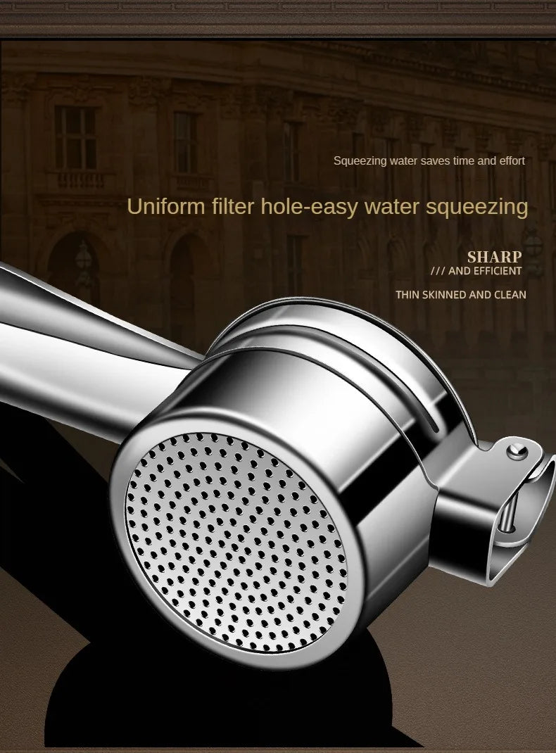 Manual Juicer Squeezer 304 Stainless Steel Large Lemon Clip Orange Pomegranate Juice Potato Garlic Paste Squeeze Water
