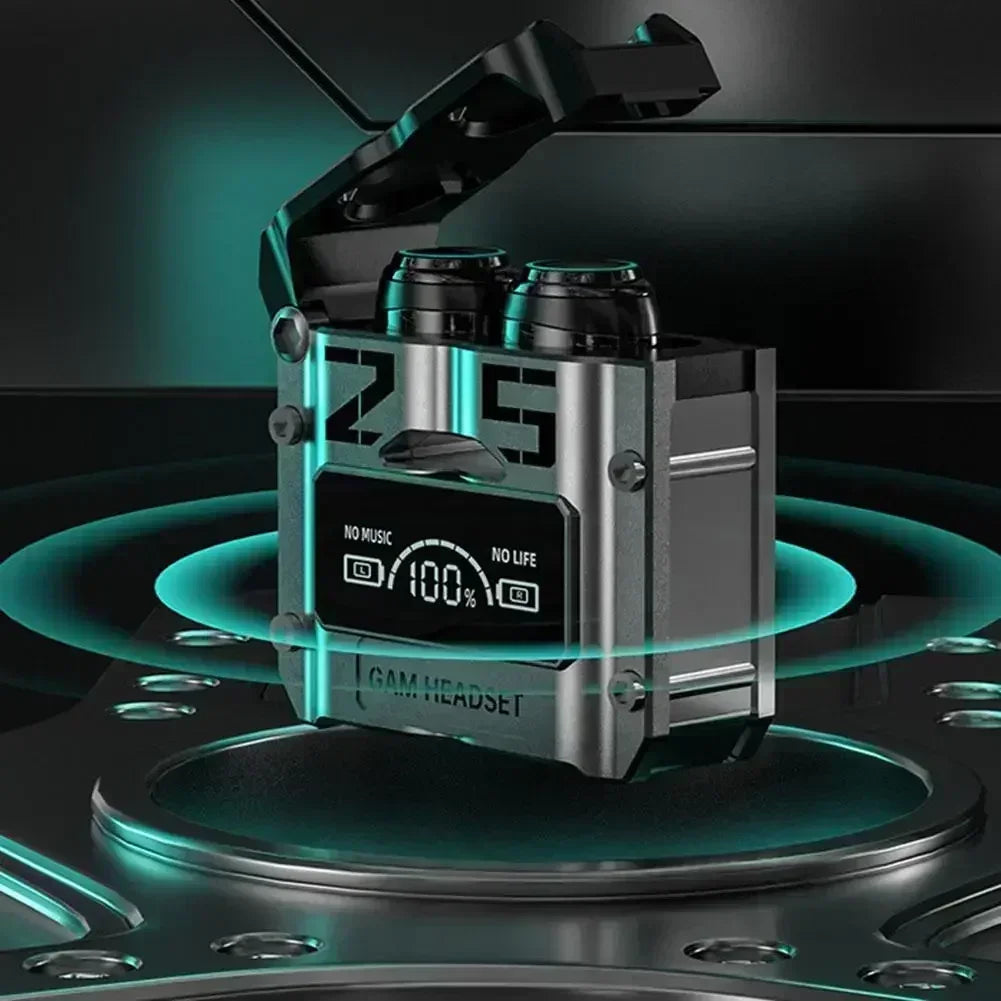 New Original M25 Bluetooth 5.3 TWS Wireless Headphones with LED Display Stereo Headset Touch Control Earbuds Noise Reduction