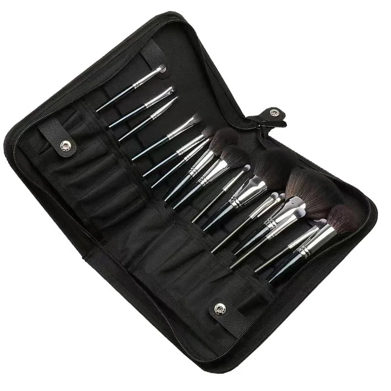 29 Foldable Makeup Brush Bag