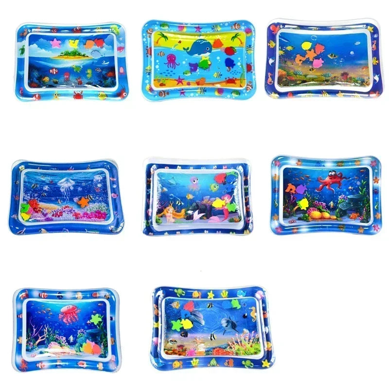 Large Baby Playing Water Mat Inflatable Water Cushion Baby Play Mat Inflatable Tummy Time Mat Early Education Water Cushion