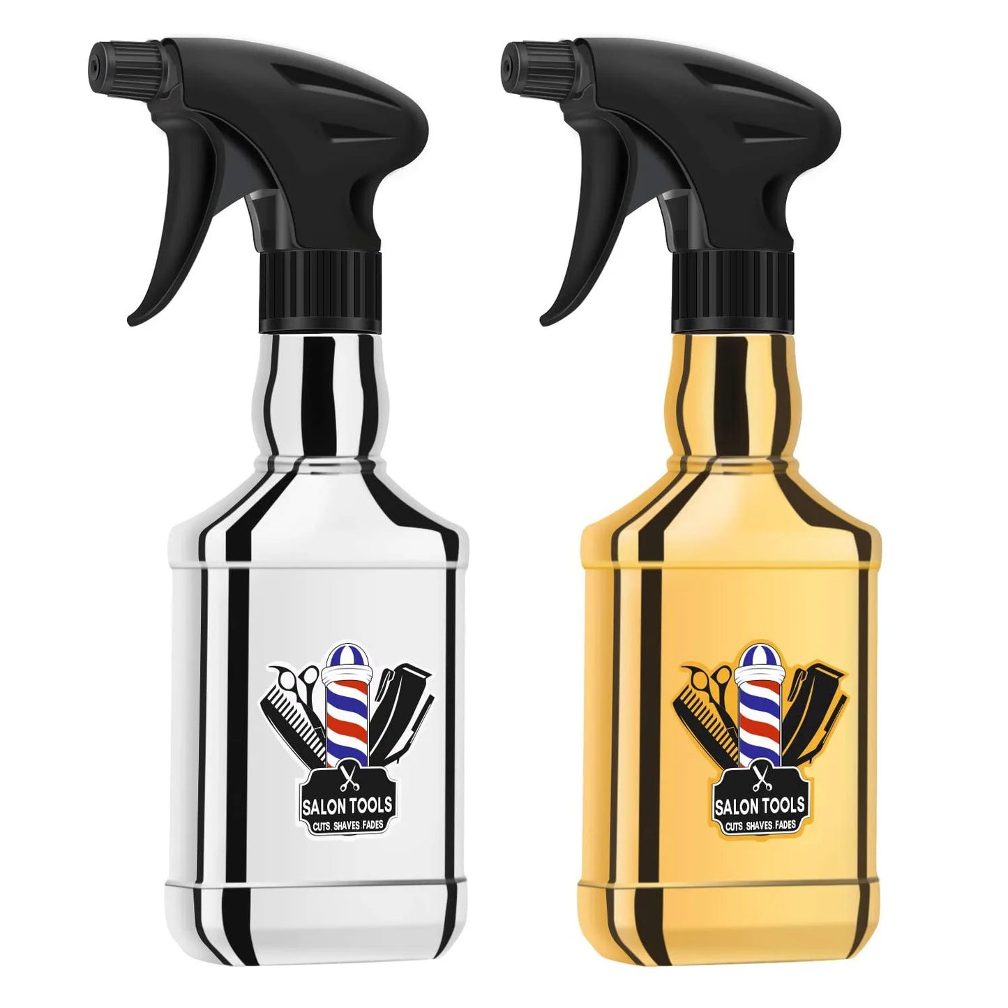 300ML Electroplating Barber Water Spray Bottle