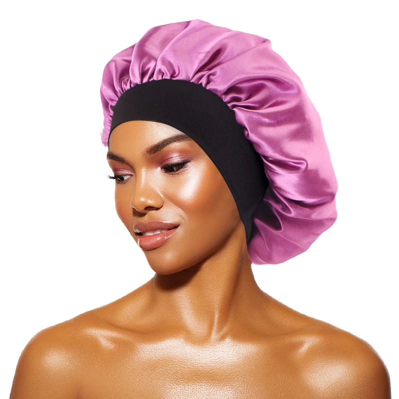 Satiin Elastic BandB Head Cap