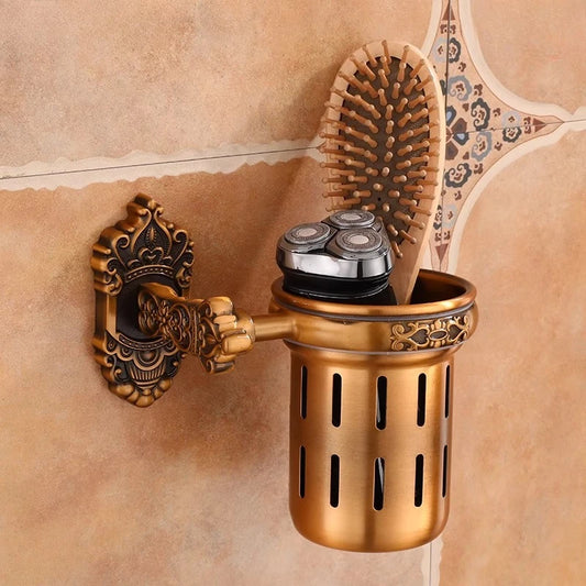 Bathroom Shelves Toilet Storage Basket European Antique Electric Shaver Comb Bathroom Supplies Storage Rack Bathroom Accessories