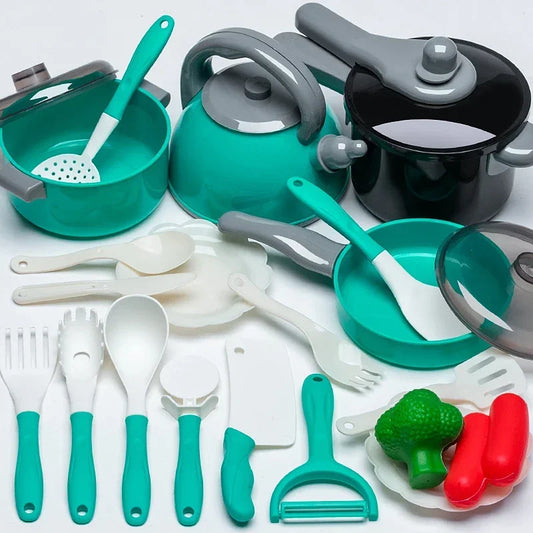 28pc Mini Pretend Kitchen Play Set