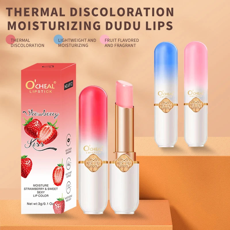 O'CHEAL Color Fruit Lipstick Peach Lip balm