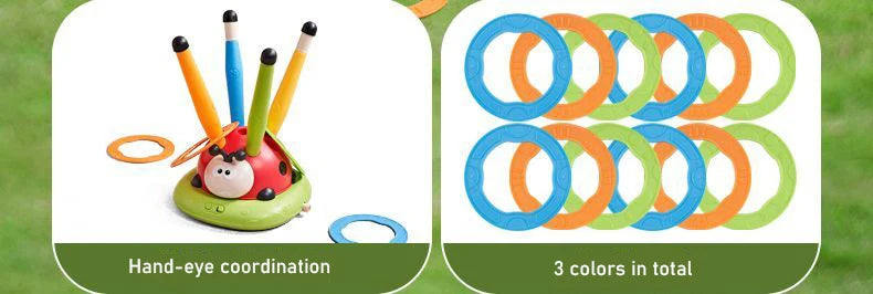 3-In-1 Skipping Rope Machine Kid Sports Toys Ferrule Game Training Toy Parenting Indoor Outdoor Games Learning Educational Toys