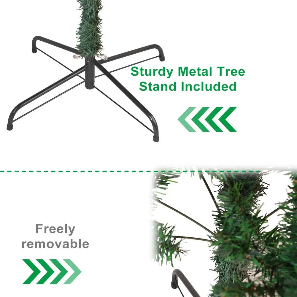 5FT Artificial Christmas Tree With Iron Base