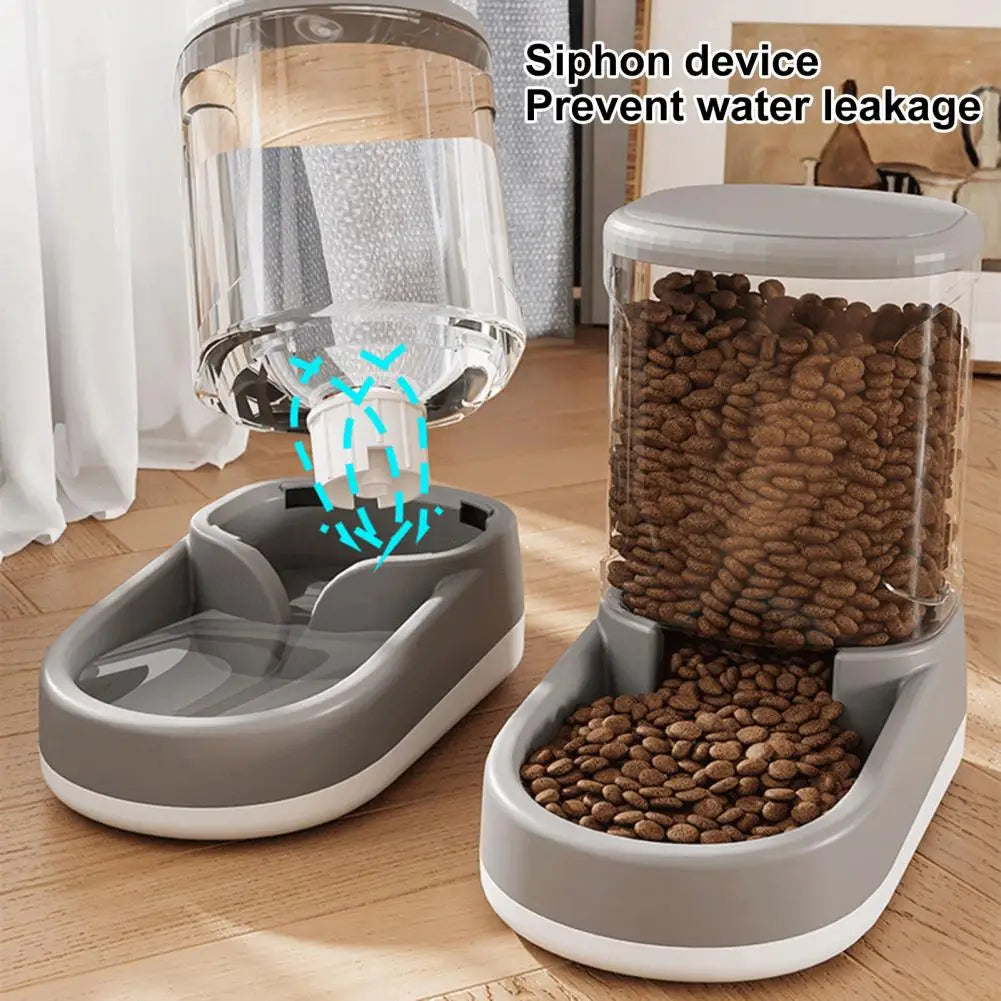 3 Automatic Refill 8L Pet Water & Feeder Dispenser