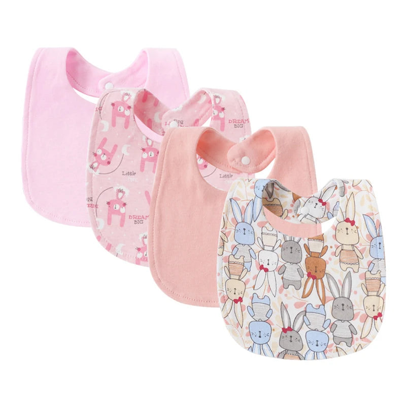 4Pc Baby Bibs