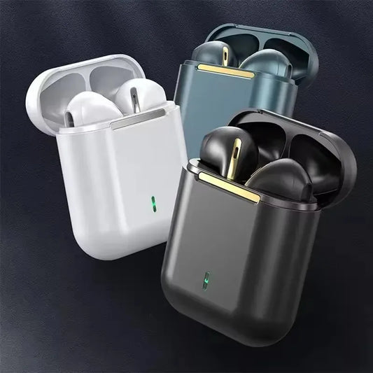 Hot selling J18 Wireless Bluetooth HiFI In Ear Stereo Microphone Waterproof Noise Reduction Sports Game Music Earphones