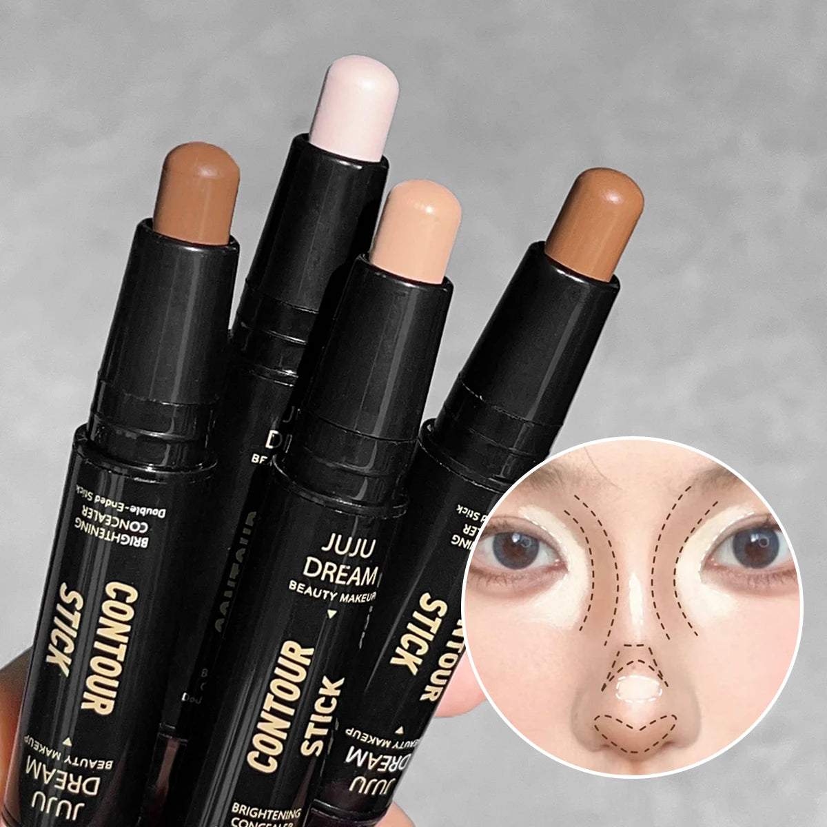 Double-Ended Dual-Purpose Nose Shadow