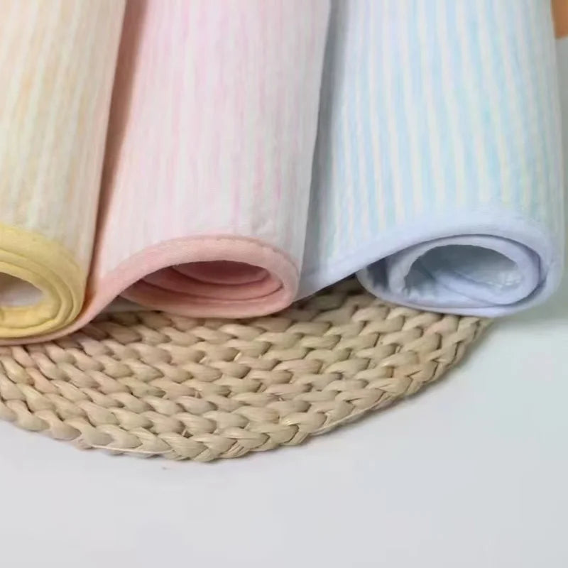 70*90cm Large Colored Quilted Cotton Waterproof Absorbent Reusable Washable Baby Diaper Changing Mat Infant Bed Urine Period Pad