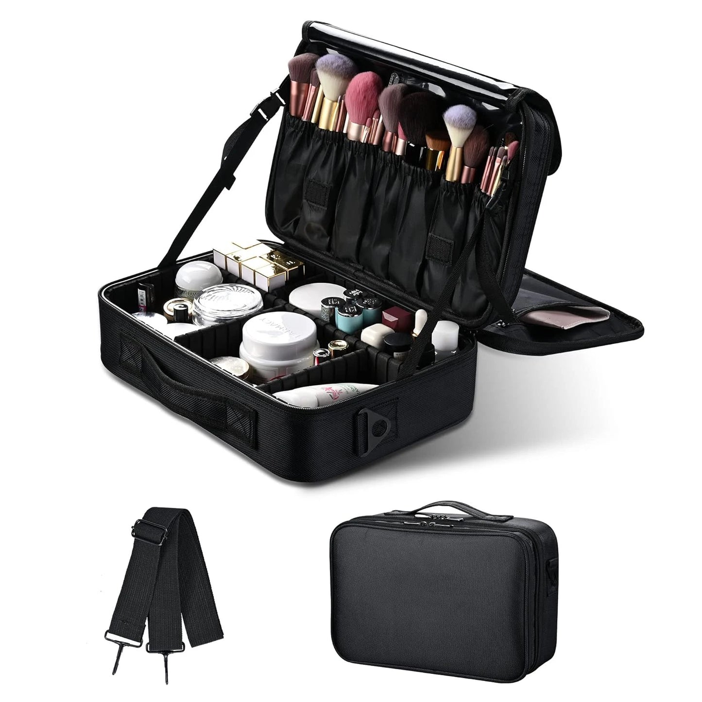 Large Capacity Travel Makeup Case