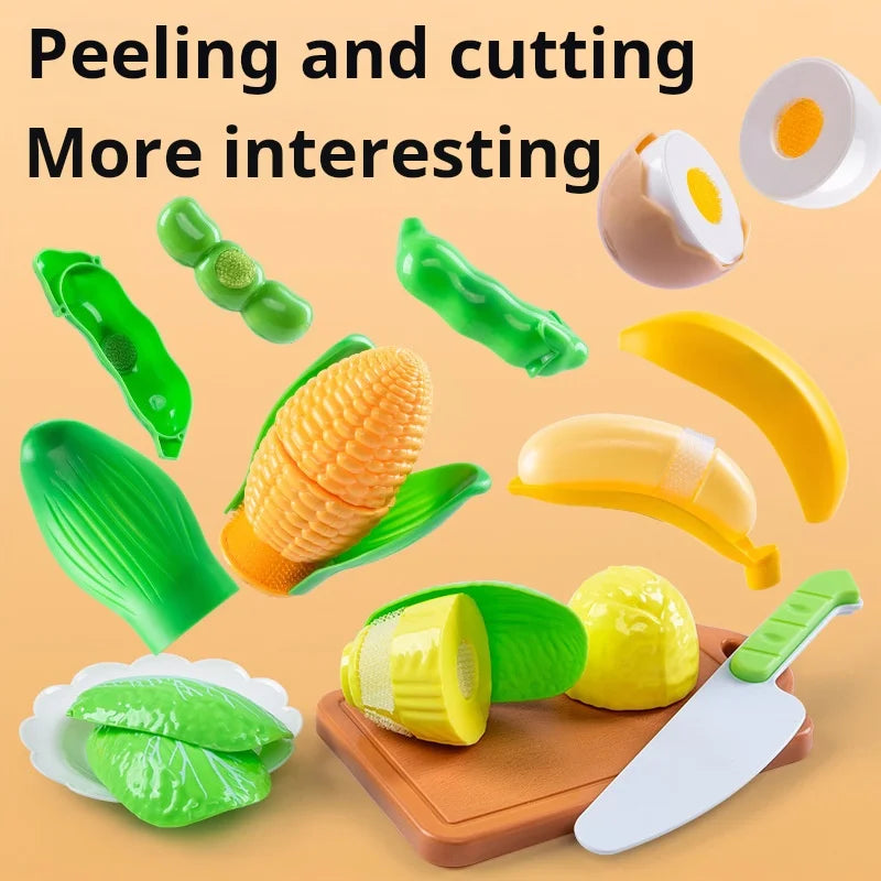 DIY Fruit Cutting  Fruits And Vegetables Toys