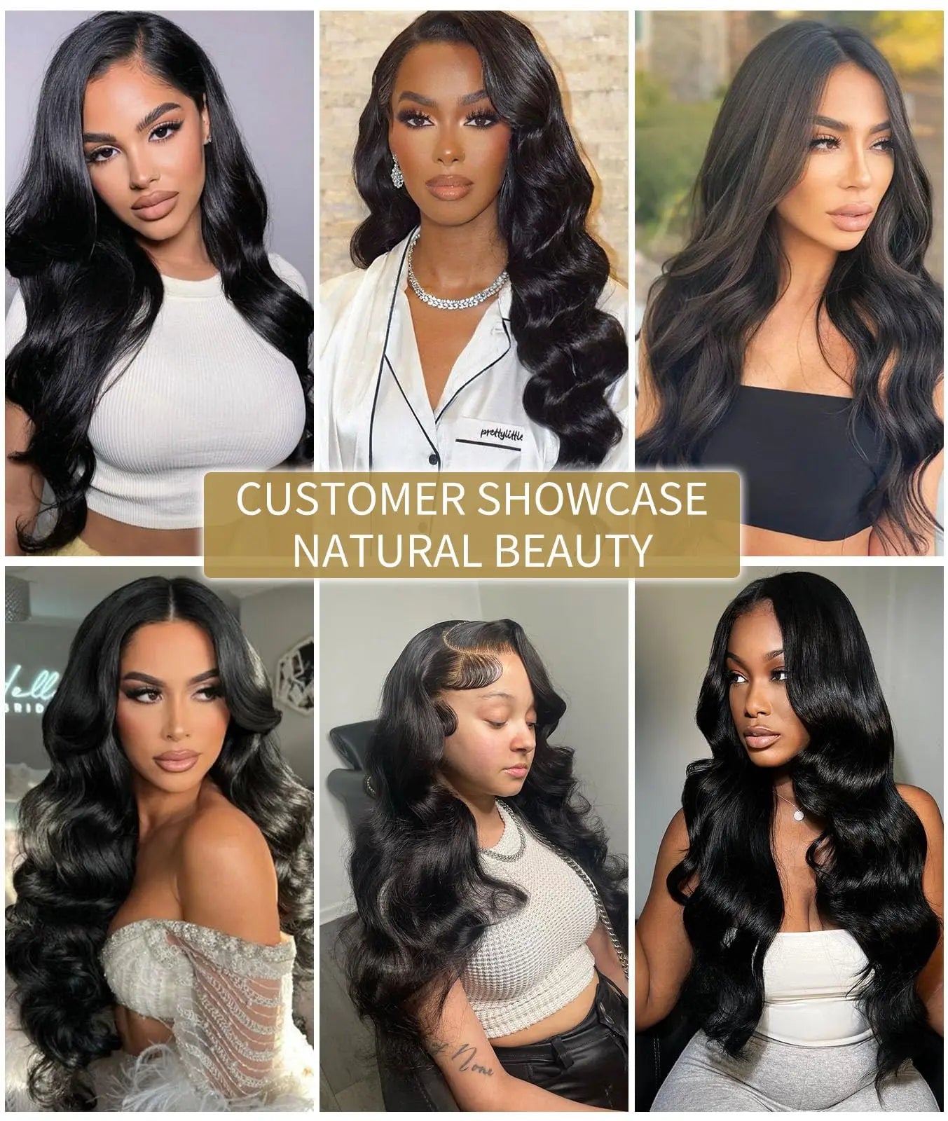 20 22 24 Inch Natural Black Body Wave 3 Bundles Brazilian Hair Water Wavy Weave Human Hair Bundles Hair Extensions For Women