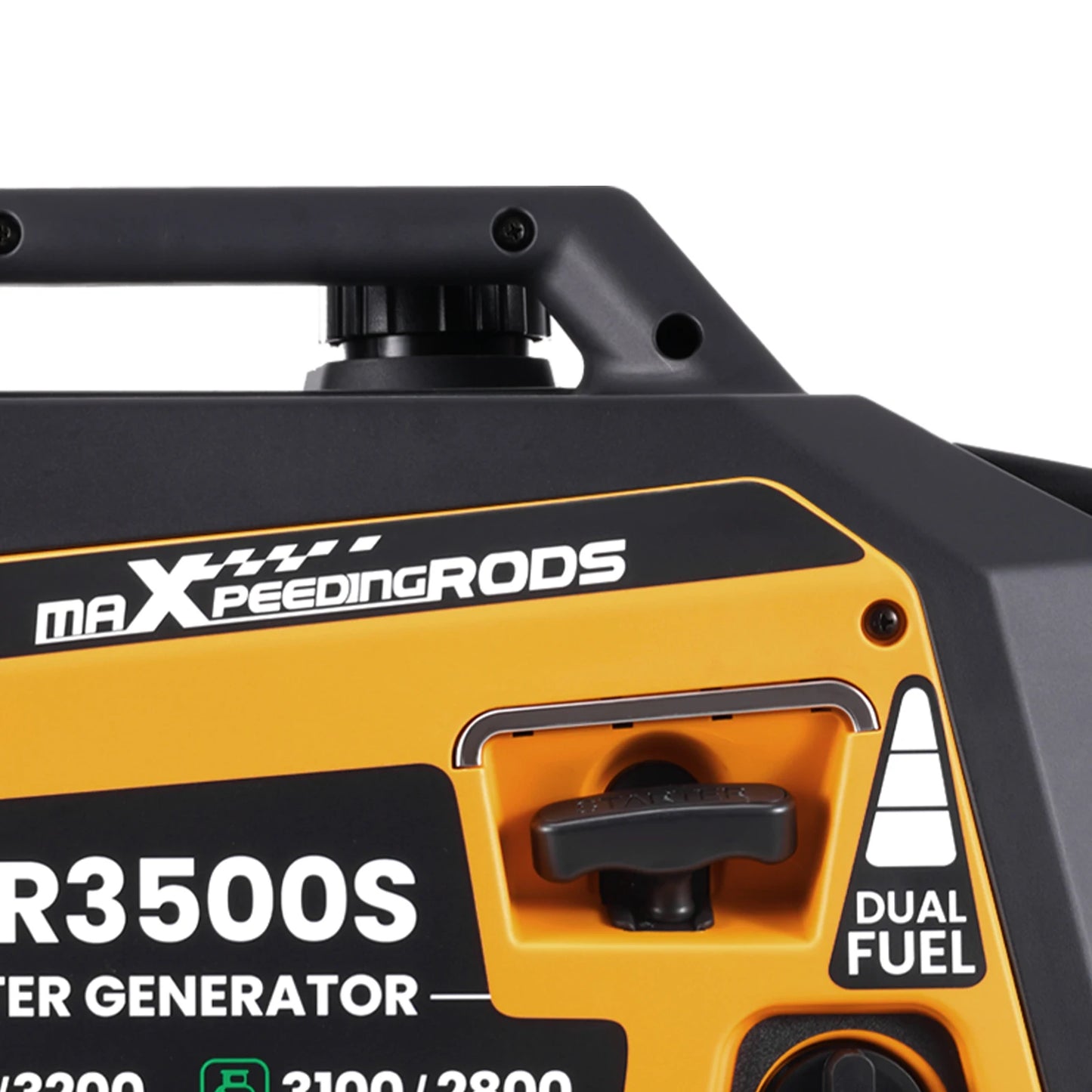 3500 Watt Portable Generator Inverter Gasoline/Propane Dual Fuel Electric Start