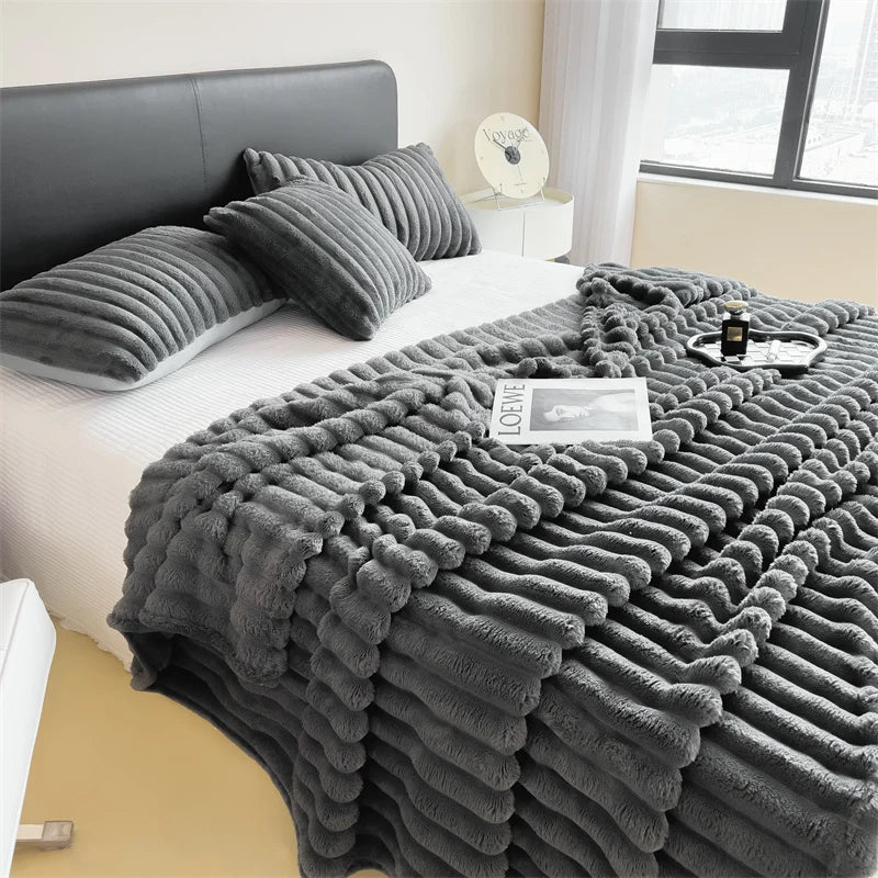 Striped Multi-functional Blanket