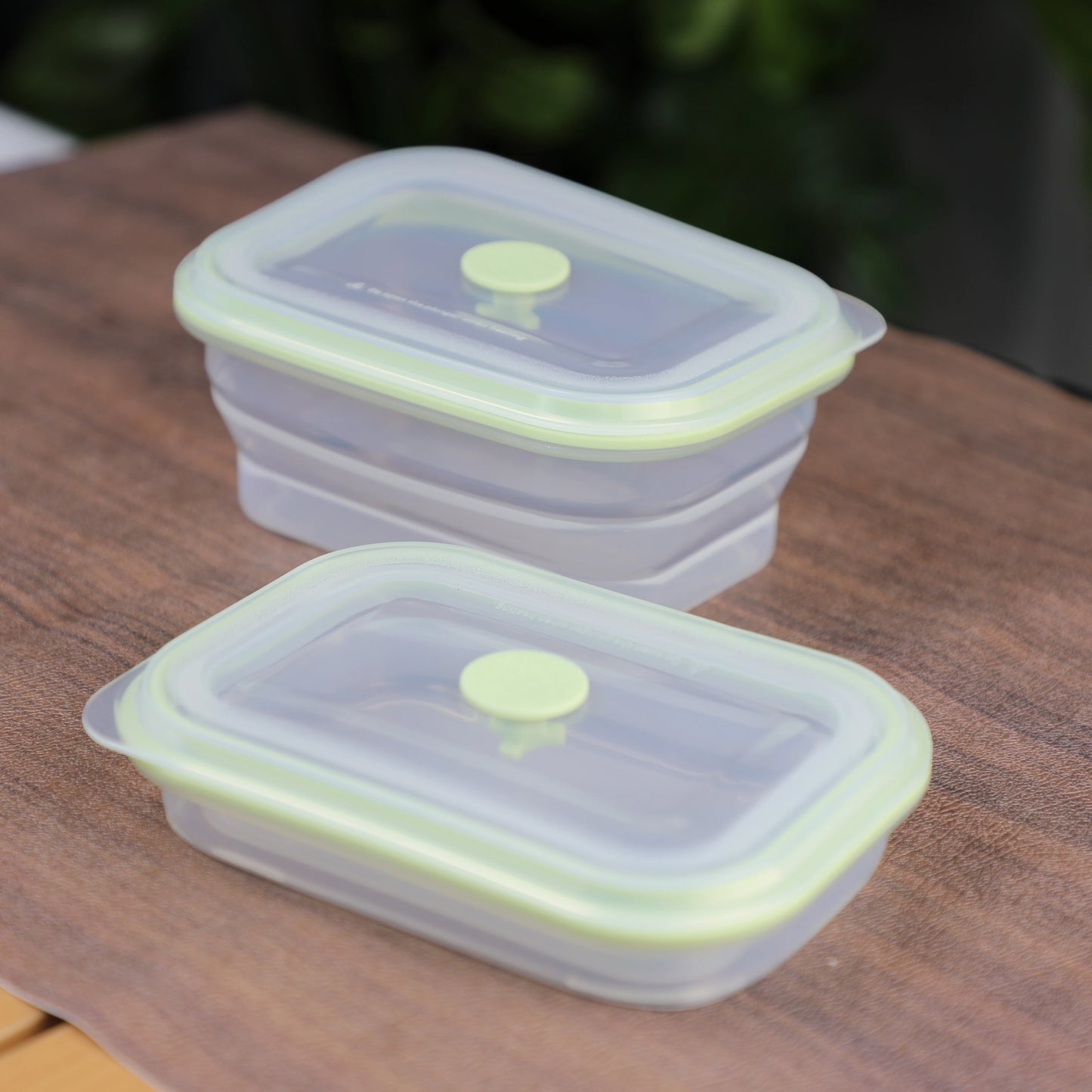 Silicone Snack Containers for Kids Food Containers with Lids, Fruit Container for Lunch, Foldable Lunch Container for Kids