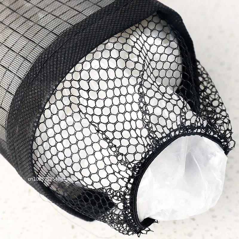 Hanging Plastic Bag Dispenser, Wall-Mounted Kitchen Storage Organiser