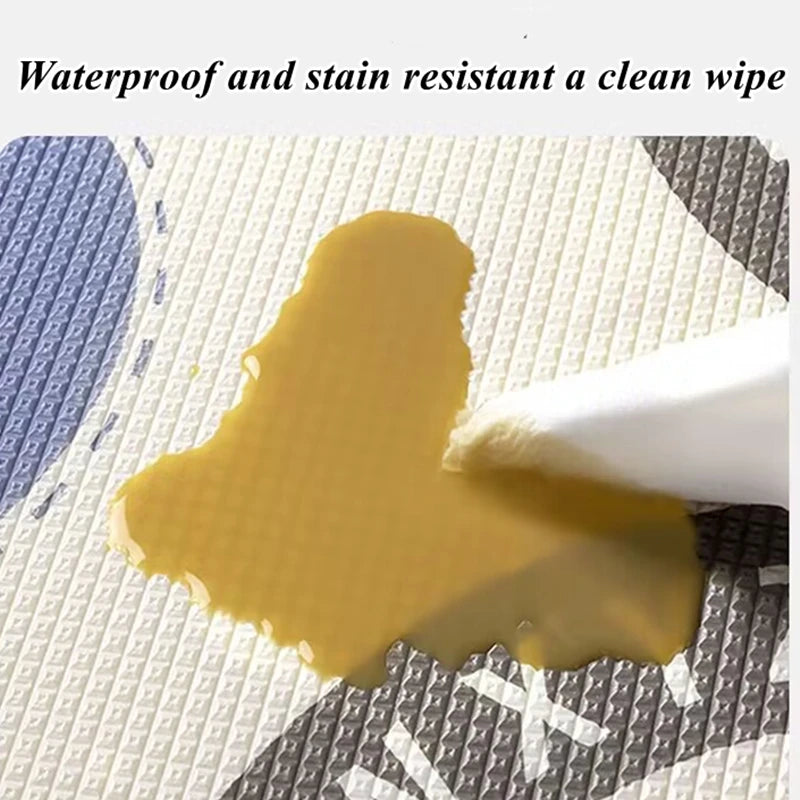 Play Mat for Children's Thick Safety Mat Friendly Crawling Play Mats Folding Mat Carpet Rug Playmat