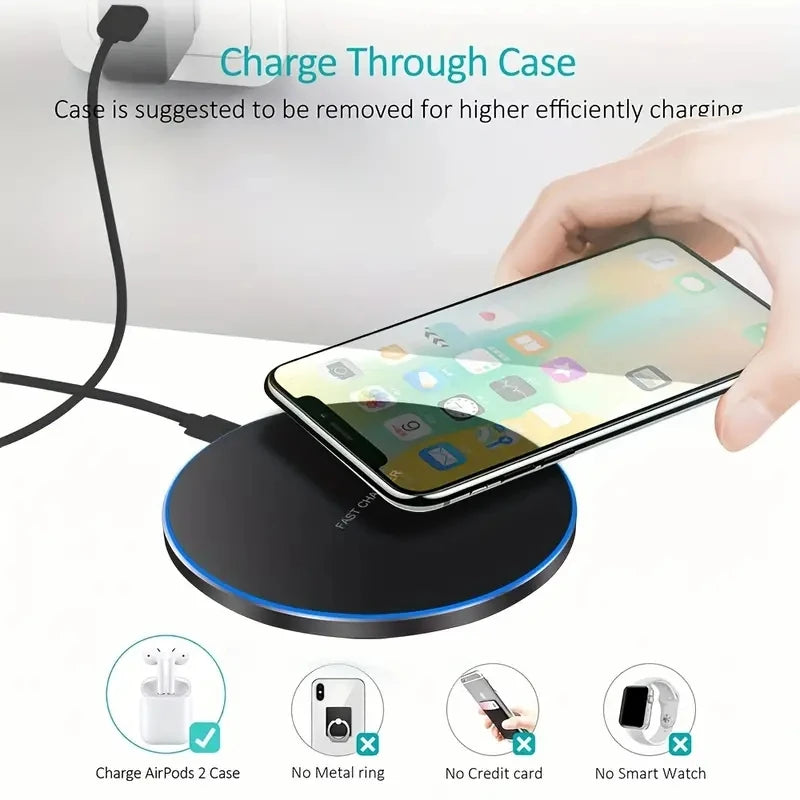 30W Wireless Charger For iPhone 15 14 13 12 X Pro
