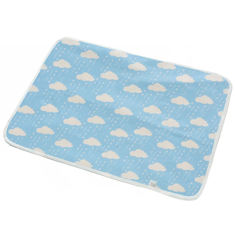 Waterproof Baby Changing Mat Reusable Newborn Baby Diaper Changing Pad Cover Infant Sheet Mattress Multifunction Floor Play Mats