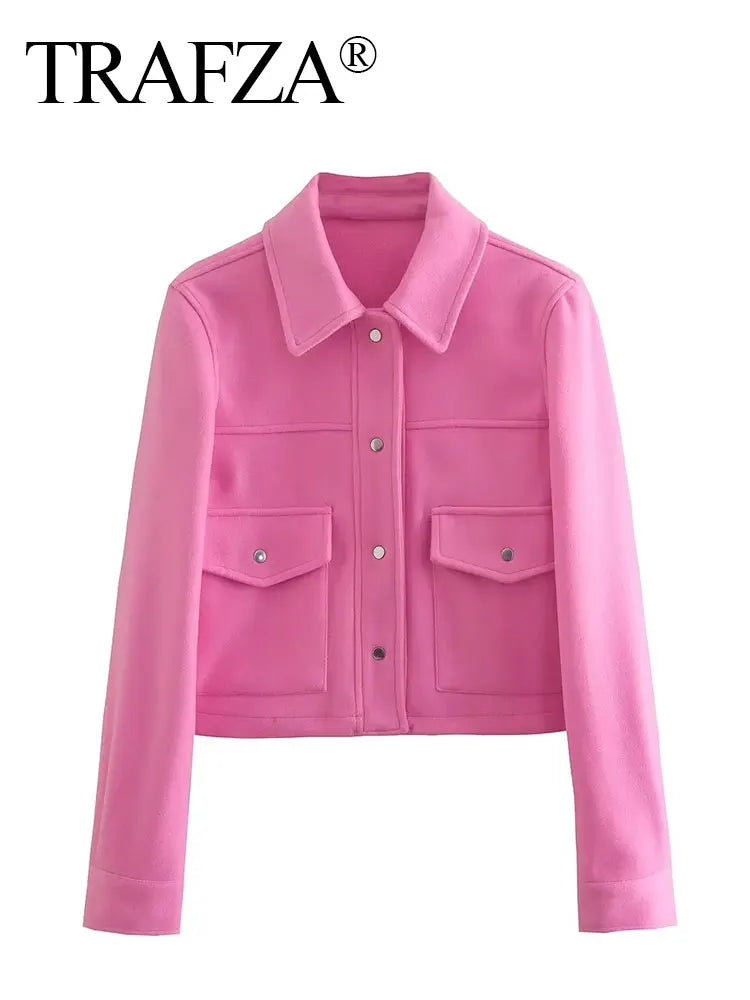 Womens Autumn Long Sleeve Jacket