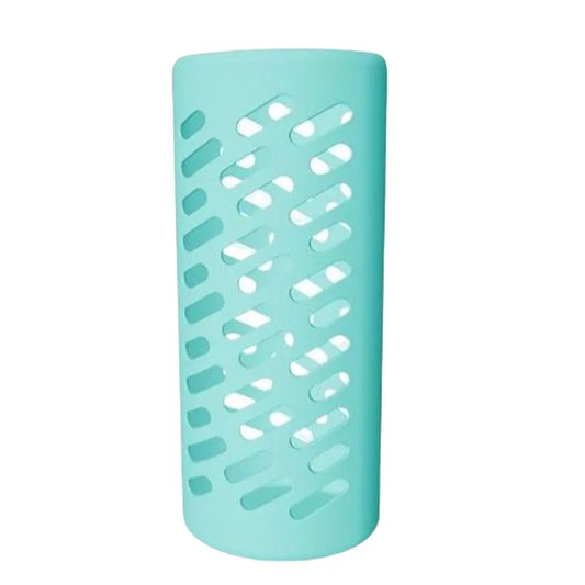 Silicone Cover Accessories Professional Anti-scratching Solid Color Protective Caps Replacement for 18-32-40oz Blue S