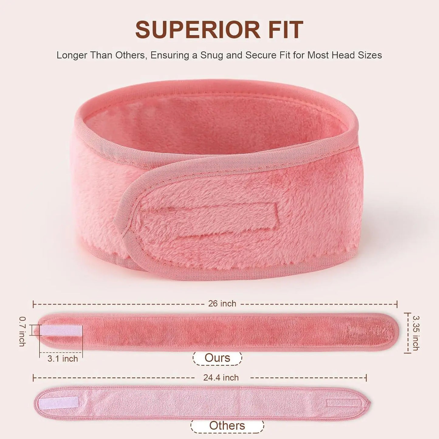 Adjustable Make Up Headbands
