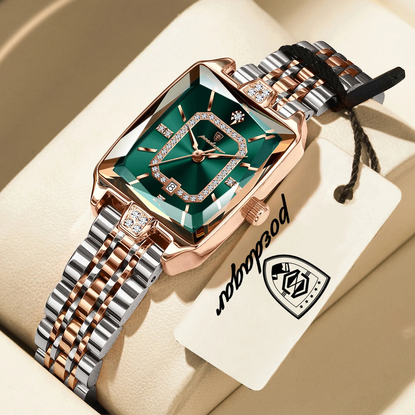 POEDAGAR Elegant Exquisite Woman Watch Waterproof Stainless Steel Date Original Fashion Ladies Wristwatch Women's Quartz Watches